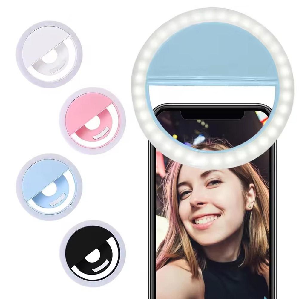 Quality Photography Lighting - Anel de Luz para Selfie Recarregável