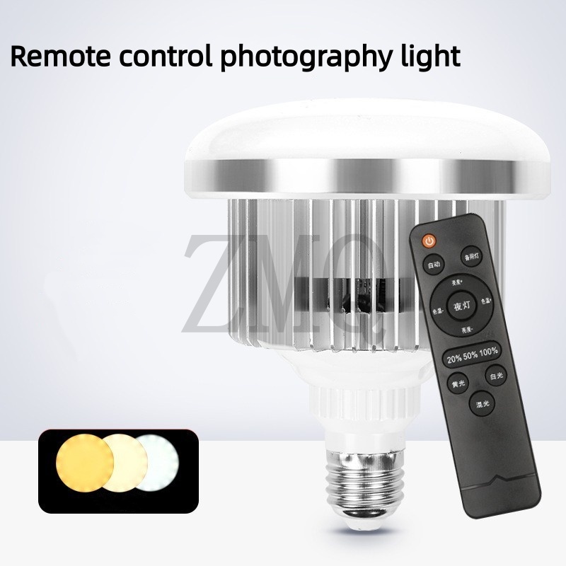 Photography Lighting Devices - E27 85w 155w lâmpada 3200k-5500k led