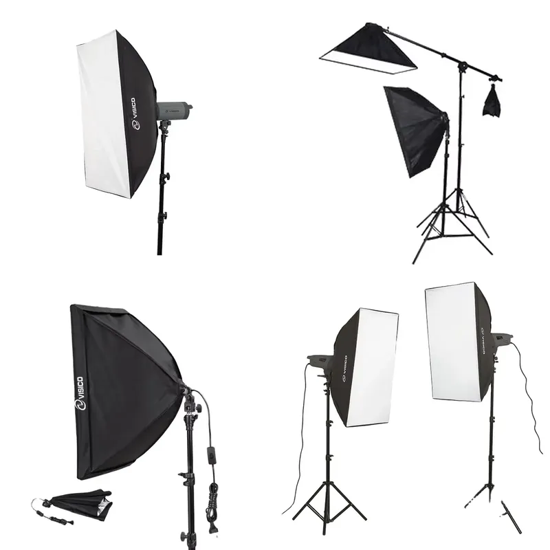 Quality Photography Lighting - Estúdio Fotográfico Portátil de Alta Qualidade