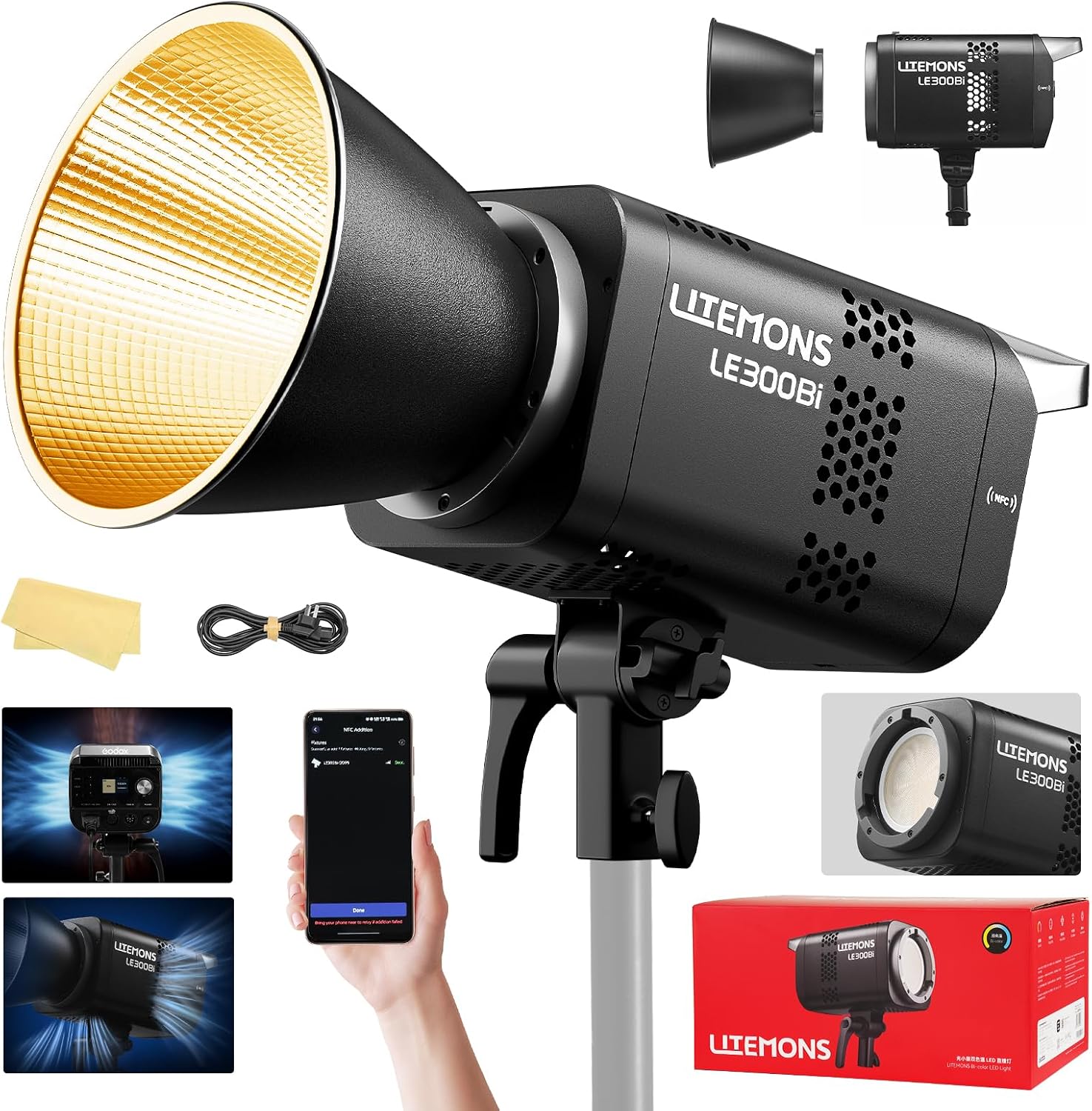 Photography Lighting Youtube - Kit de Iluminação de Vídeo LED