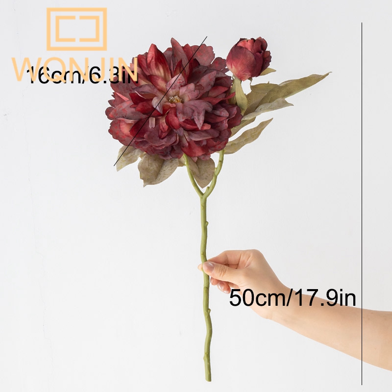 1PC Flor Artificial de Peônia  - Photography Lighting Home avaliação e preço