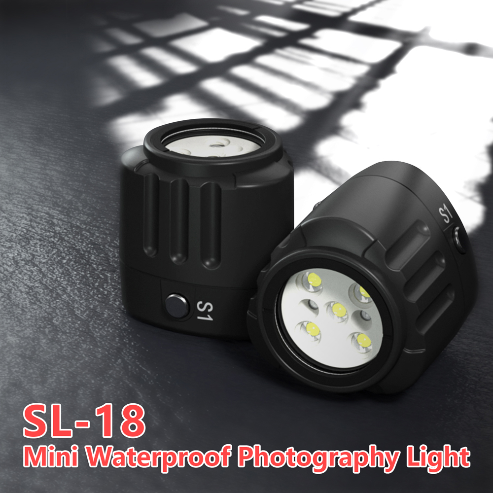 Seafrogs 7500k mini luz de pre - Photography Lighting Brands avaliação e preço
