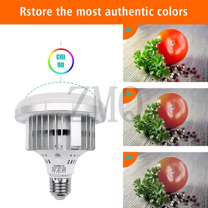 E27 85w 155w lâmpada 3200k-550 - Photography Lighting Devices avaliação e preço