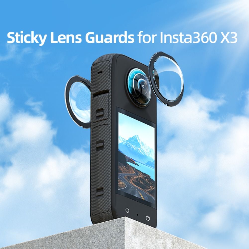 Capa de câmera panorâmica com  - Insta360 Camera X3 avaliação e preço