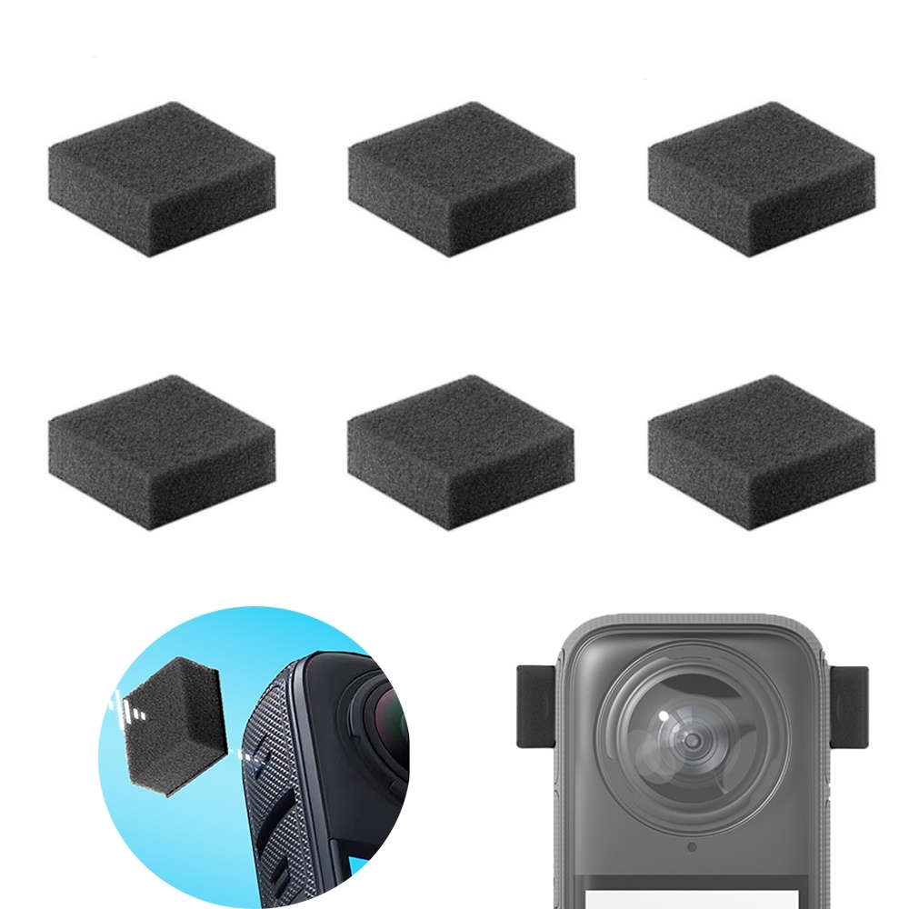 6 pçs microfone pára-brisas pa - Insta360 Camera X3 avaliação e preço