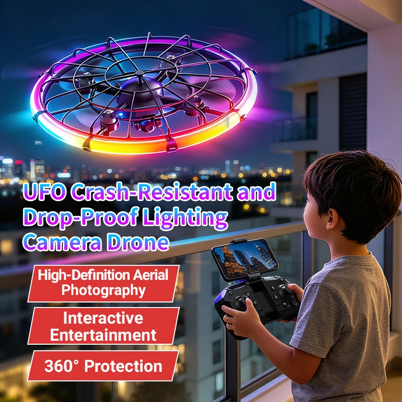 Drone RC JJRC H145 UFO com Len - Photography Lighting Devices avaliação e preço