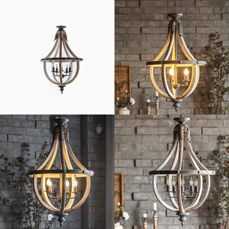 Lustre Vintage de Ferro Forjad - Photography Lighting Home avaliação e preço