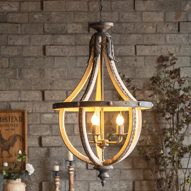 Lustre Vintage de Ferro Forjad - Photography Lighting Home avaliação e preço